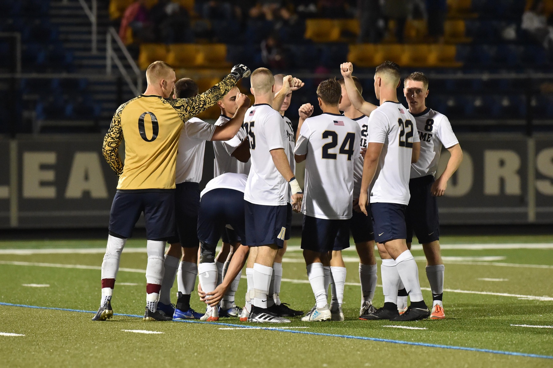 Buccaneers Score twice; shut out ‘Blazers for First Conference Win