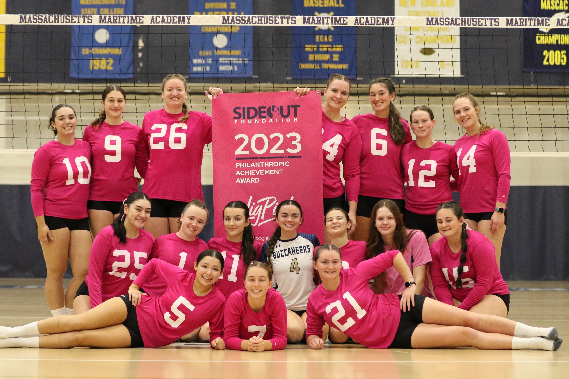 Maritime Sinks Vikings in Conference Match on Dig Pink Night