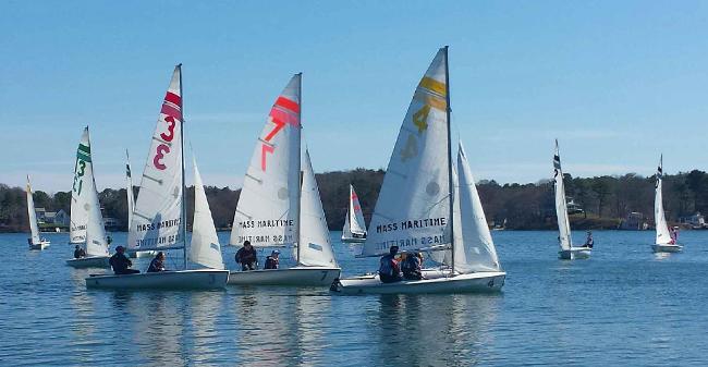 Dinghy Sailing Records Pair Of Top Six Finishes At Admiral Alymer's Trophy, New England Tournament