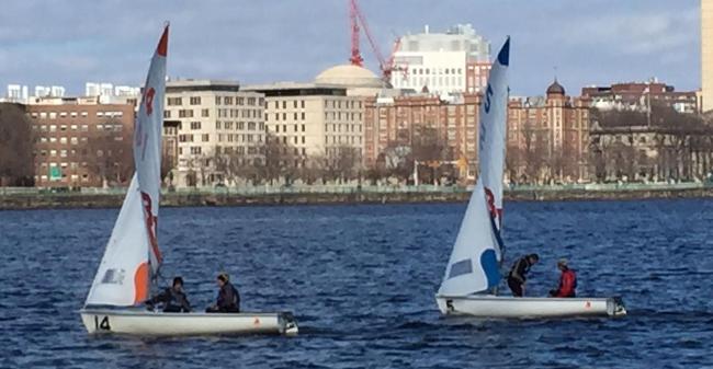 Dinghy Sailing Posts Sixth Place Overall Finish At Boston University Central Series Two Regatta