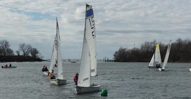 Dinghy Sailing Records First, Second Place Finishes In Sacred Heart Veitor Trophy, Central Series One Regatta