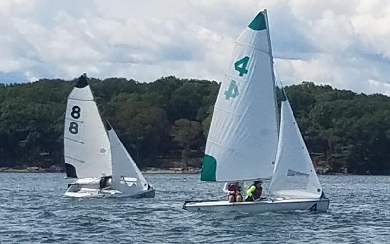 Dinghy Sailing Records Pair Of Top 10 Finishes In Season Opening Events At Maine Maritime