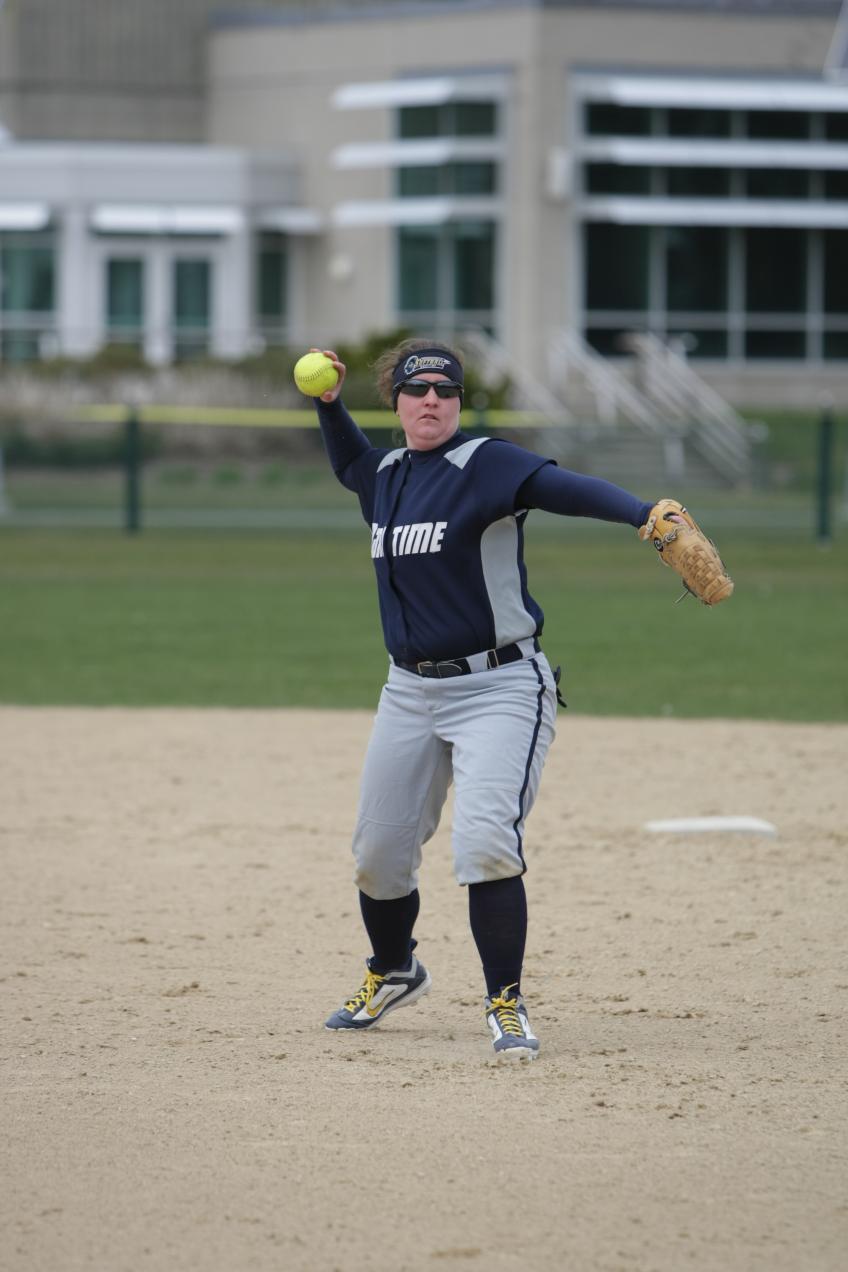Johnson Raps Our Pair Of Hits, Maynard Collects Senior Day Single As Softball Drops MASCAC Twinbill Decision To Bridgewater State