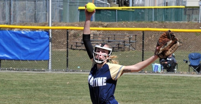 Cochrane Raps Out Four Hits, Picks Up Third Win As Softball Splits Non-League Twinbill With Wentworth