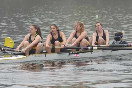 Crew Continues Solid Performances In Quad Competition On Lake Quinsigamond