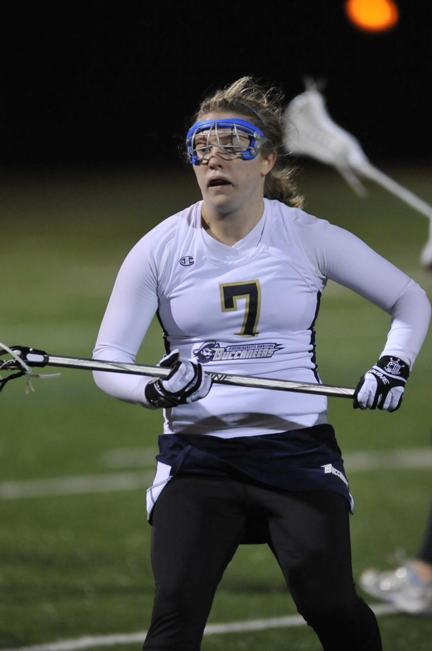 Courcy Collects Four Goals And Five Points, Langley Makes 13 Saves As Women's Lacrosse Drops 19-8 Non-League Decision To Regis
