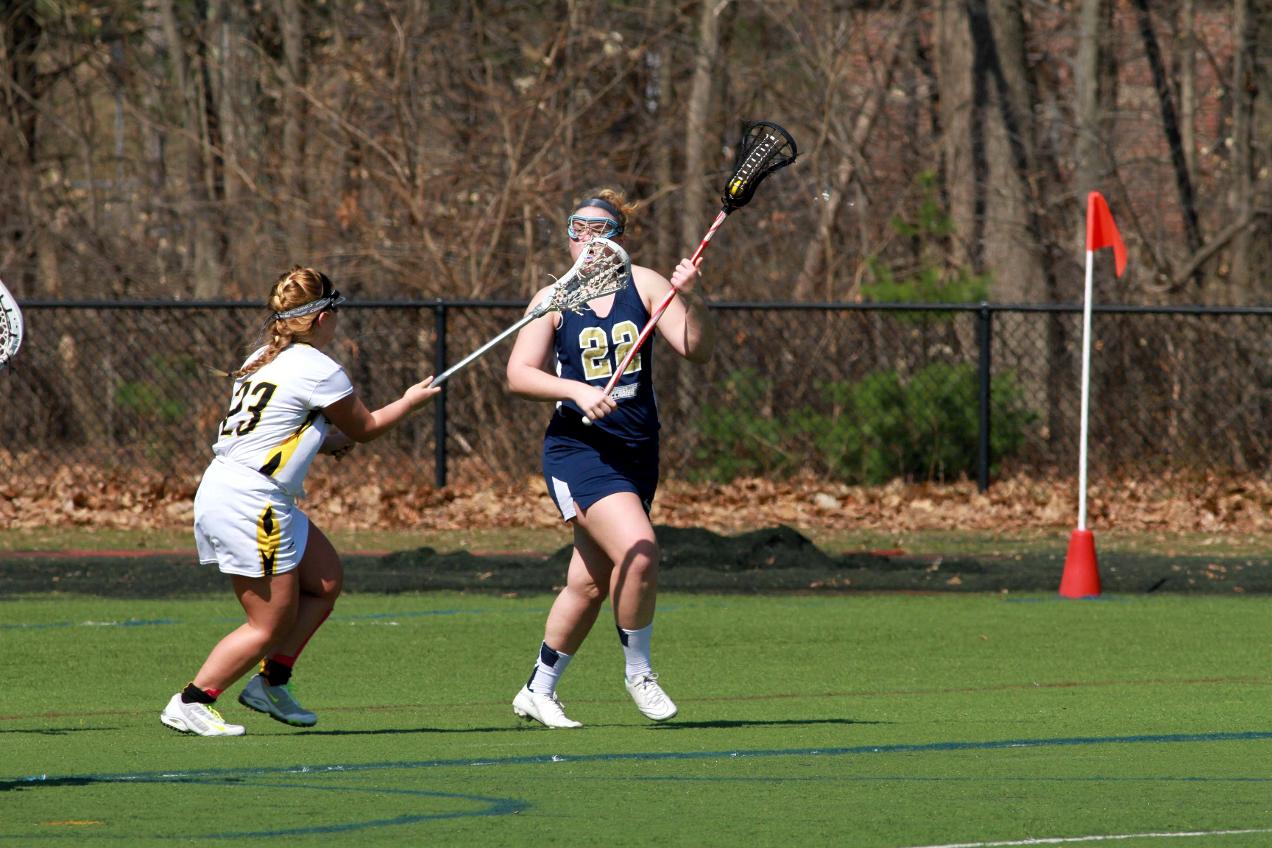 Hunt Named As MASCAC Women's Lacrosse Rookie Of The Week Following Record Setting Performance