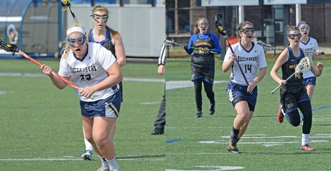 Hunt, Overstreet Named As MASCAC Women's Lacrosse Player, Rookie Of The Week