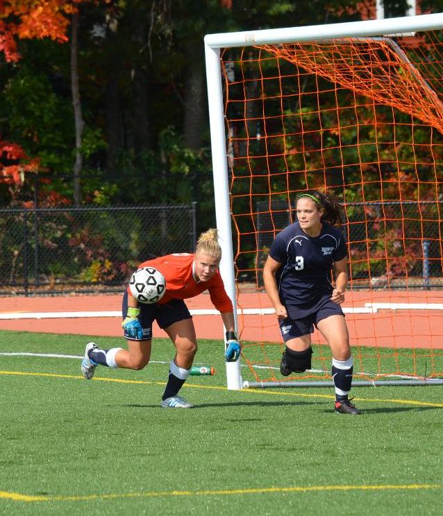 Vernon, Salem Net Goals, Levesque Makes 27 Saves As Women's Soccer Drops 5-2 MASCAC Decision At Westfield State