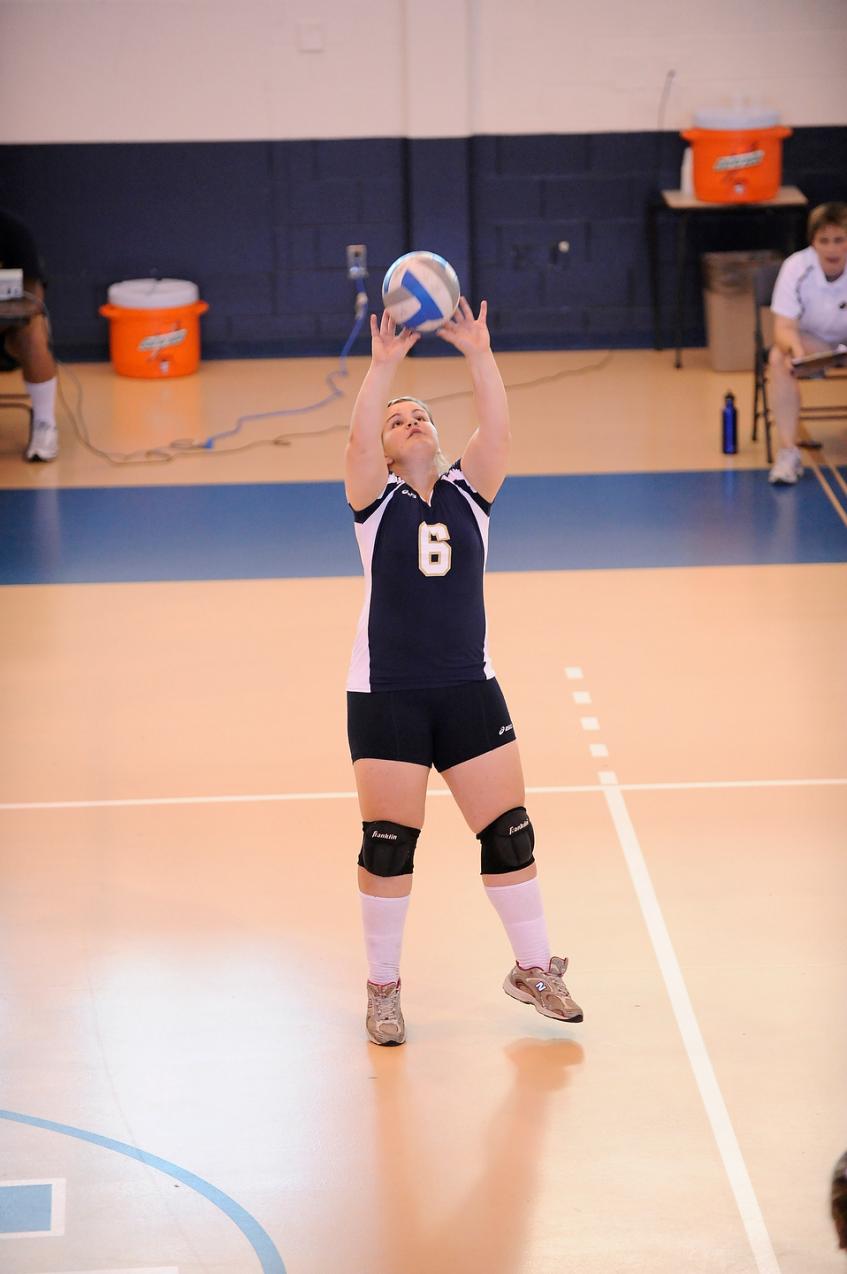 Pelletier, Burgess-Chrost Combine For 12 Kills As Volleyball Closes Out 2011 Season With 3-0 Setbacks To Westfield State, Rivier