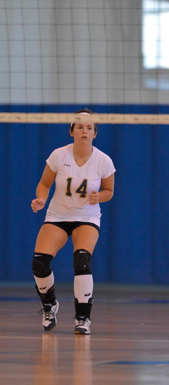 Black Notches Five Kills And Six Digs As Volleyball Drops 3-0 Non-League Decision At Suffolk