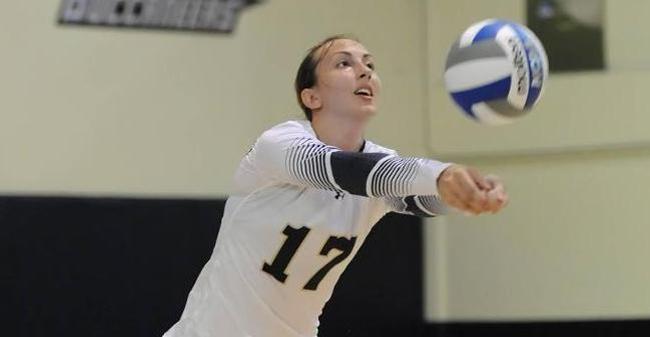 Klangos Collects Eight Kills, 14 Digs As Volleyball Falls To MCLA, Bay Path In Tri-Match Action