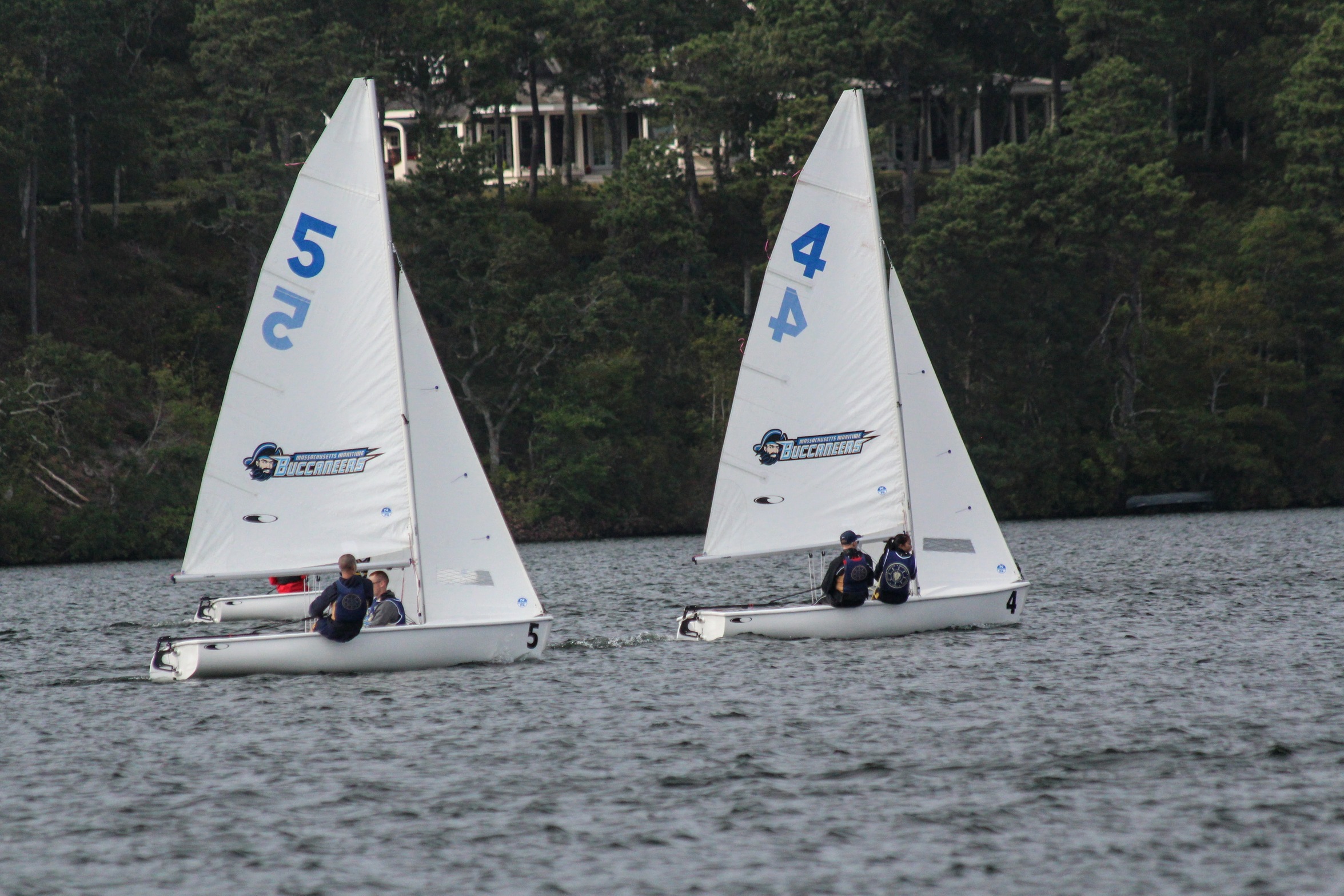 Bucs Sail to Second Place Finish at NE Dinghy Tournament