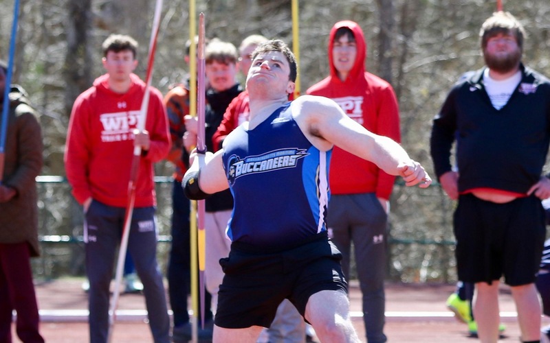 Higgins Win Javelin for Bucs at Eastern Connecticut