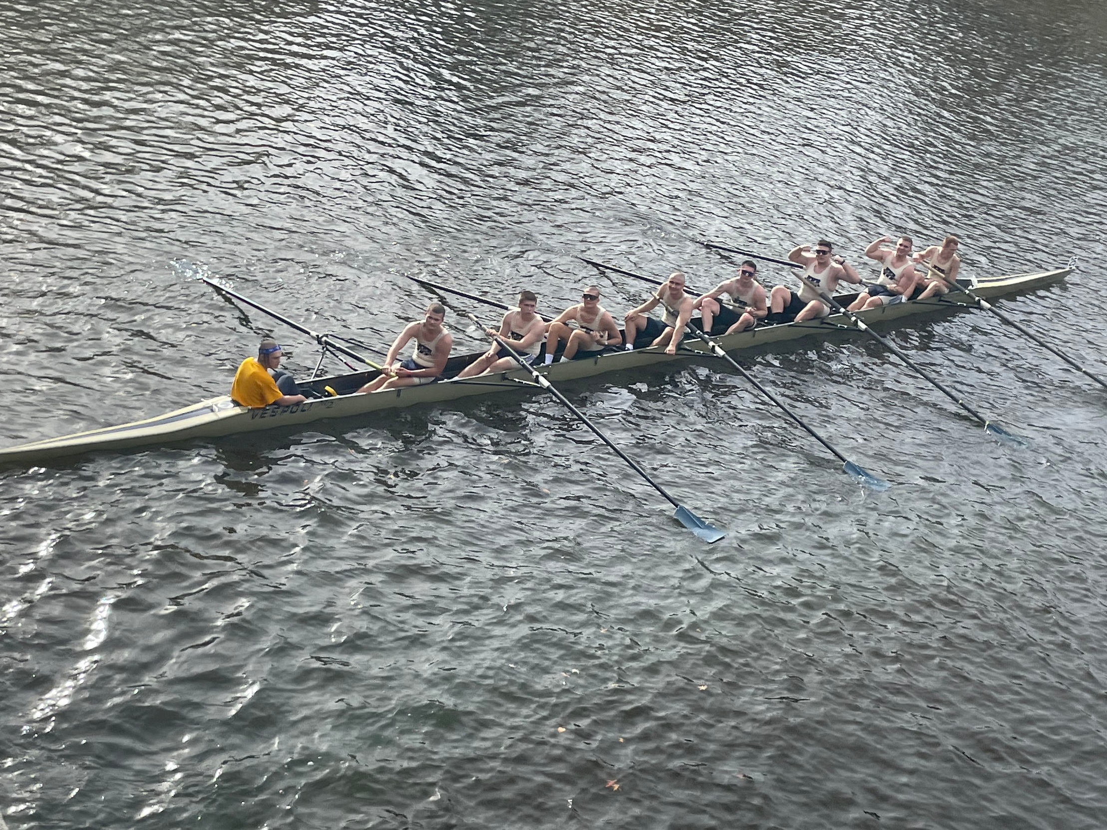 Men's Rowing Finishes Fall Season at Princeton